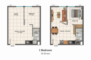 1 Bedroom Prime