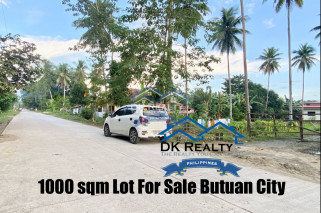 1,000 sqm Corner Lot for Investment in Butuan City near Caraga State University and Sports Complex